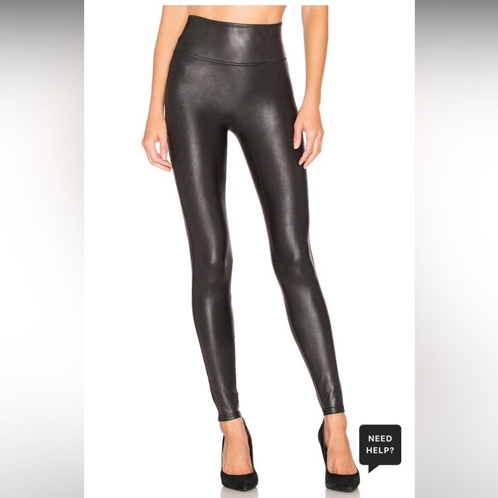 Spanx faux leather leggings